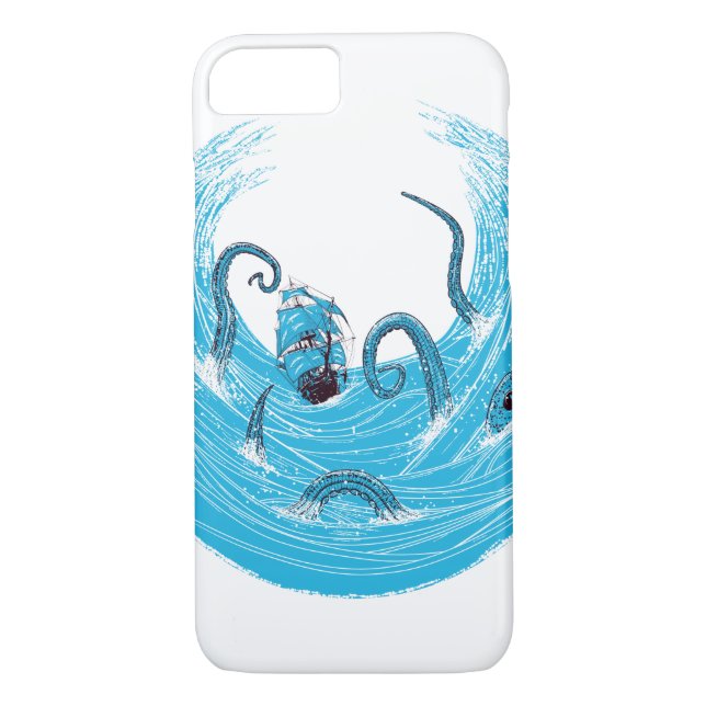 Funda De Case-Mate Para iPhone Whirlpool Phonecase de Kraken (Reverso)