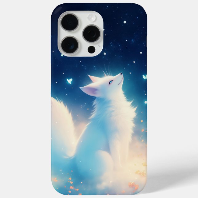 Funda De Case-Mate Para iPhone Whisper del Ártico de Fox de Invierno (Reverso )