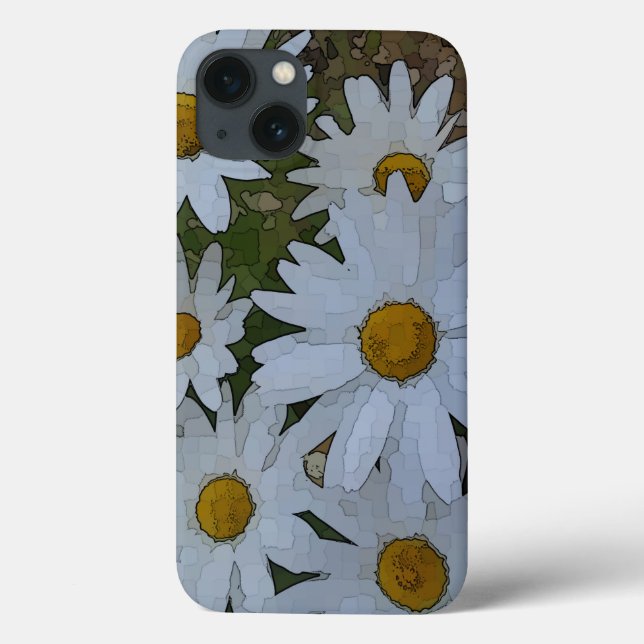 Funda De Case-Mate Para iPhone White Daisies (Reverso)