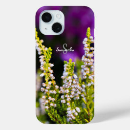 Funda Para iPhone 15 White Heather Phone case