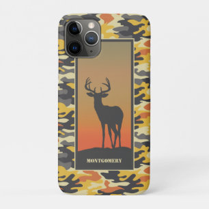 Funda Para iPhone 11 Pro Whitetail Deer y Camo