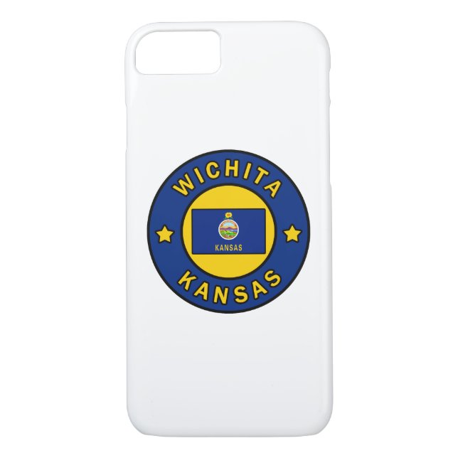 Funda De Case-Mate Para iPhone Wichita Kansas (Reverso)