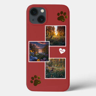 Funda Para iPhone 13 Wiener Wonder: Estuche para iPhone de Collage de f