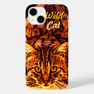 FUNDA PARA iPhone 14 DE Case-Mate WILD CAT KITTEN