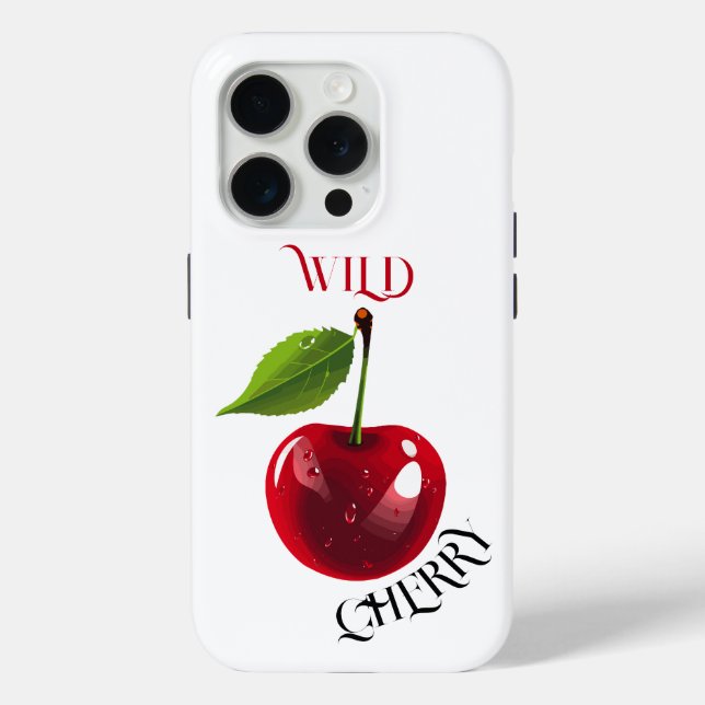 Funda De Case-Mate Para iPhone Wild Cherry (Reverso )