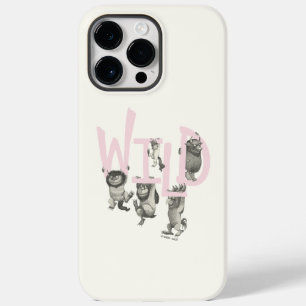 Funda Para iPhone 14 Pro Max De Case-Mate WILD   Cosas salvajes y Max - Rosa