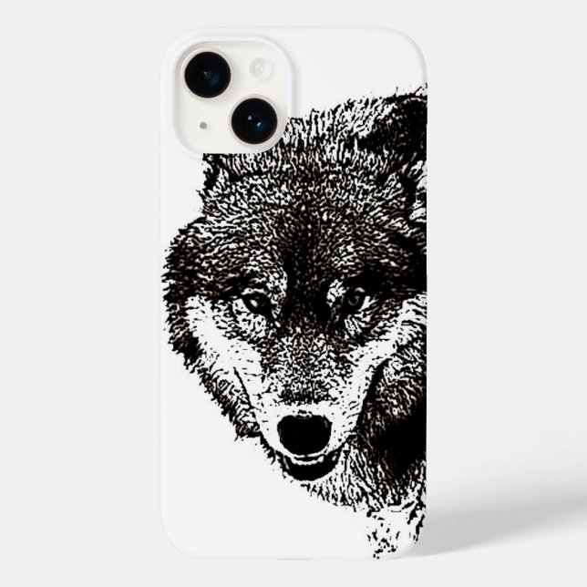 Funda De Case-Mate Para iPhone Wild Wolf (Reverso )