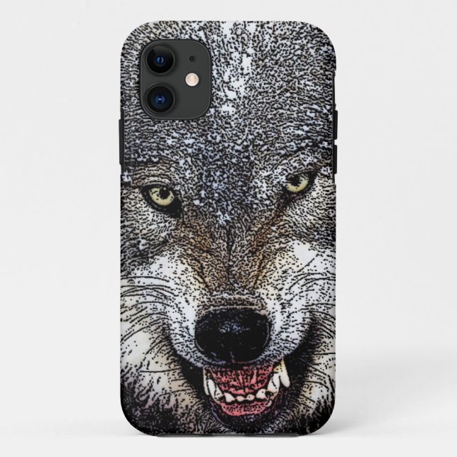 Funda De Case-Mate Para iPhone Wild Wolf (Reverso)