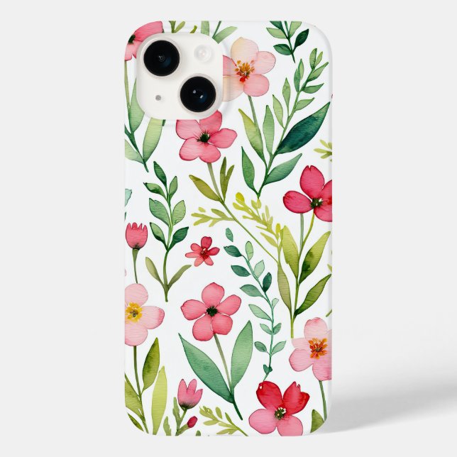 Funda De Case-Mate Para iPhone Wildflower Meadow (Reverso )