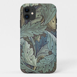 Funda Para iPhone 11 William Morris Acanthus Sage Flor Flor Botánico