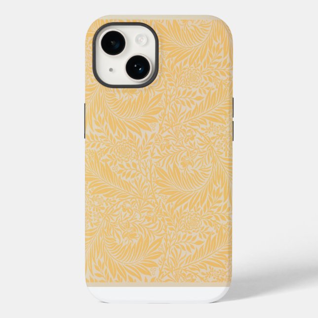 Funda De Case-Mate Para iPhone William Morris art iPhone 14 funda (Reverso )
