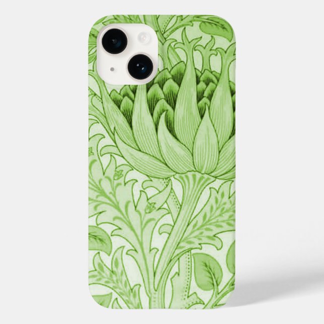 Funda De Case-Mate Para iPhone William Morris Artichoke Pale Green (Reverso )