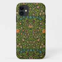 William Morris - Columbina, verde oscuro,