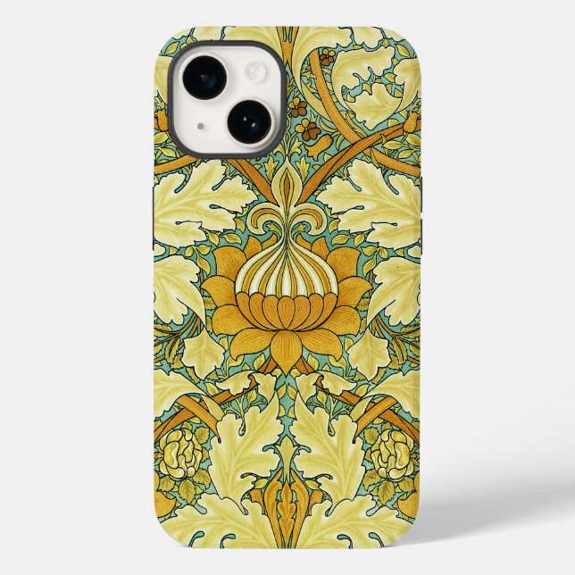 Funda De Case-Mate Para iPhone William Morris Design #11 (Reverso )