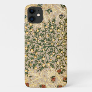 Funda Para iPhone 11 William Morris Floral Fruta Jardín Flor Clásico