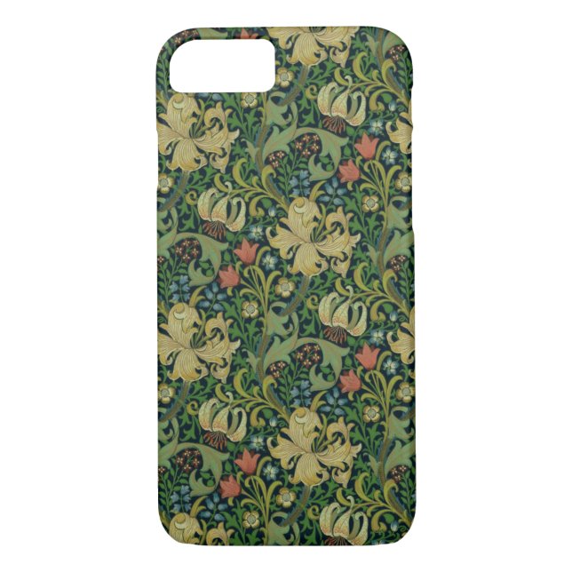 Funda De Case-Mate Para iPhone William Morris Golden Lily (Reverso)