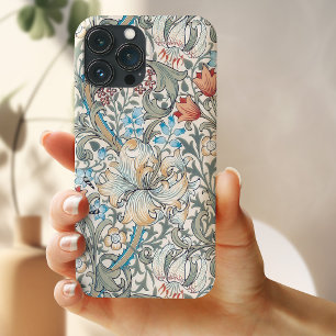 Funda Para iPhone 13 Pro Max William Morris Lily Art Nouveau Funda-Mate iPhone