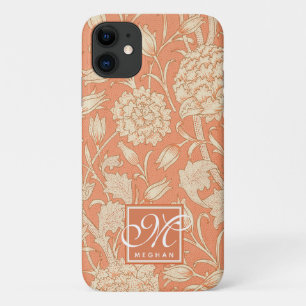 Funda Para iPhone 11 William Morris - Monograma Art Nouveau Wild Tulips