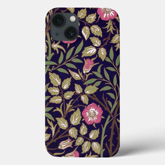 Funda De Case-Mate Para iPhone William Morris Sweet Briar Floral Art Nouveau (Reverso)