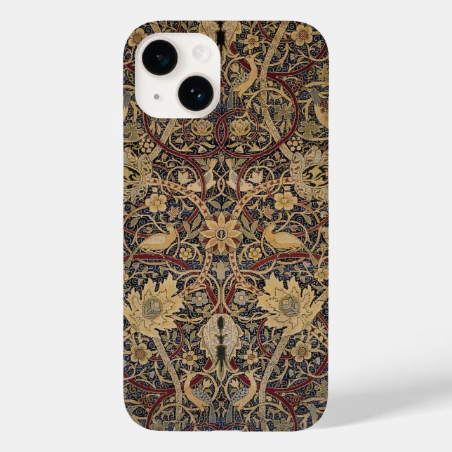 Funda De Case-Mate Para iPhone William Morris Textil Pattern Bullerwood (Reverso )