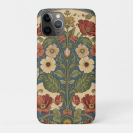 Funda Para iPhone 11 Pro William Morris vintage Pimpernel Pre-Raphaelite