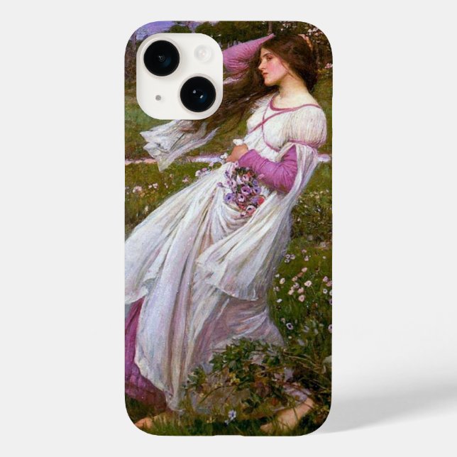 Funda De Case-Mate Para iPhone Windflowers de John Waterhouse (Reverso )