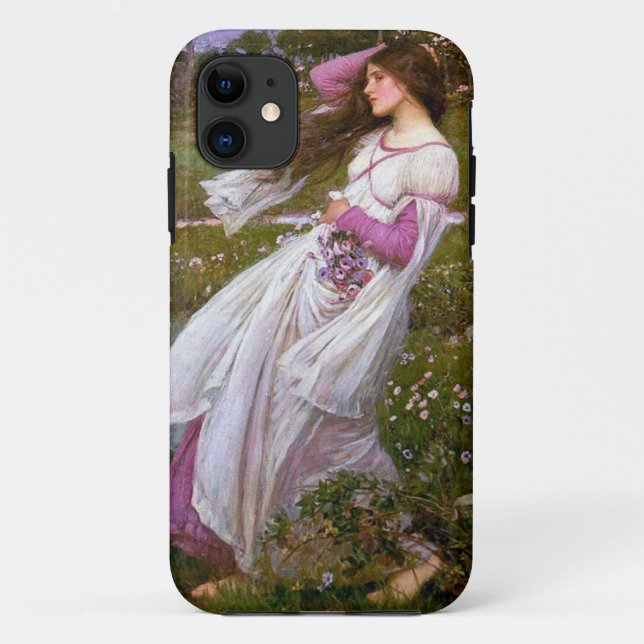 Funda De Case-Mate Para iPhone Windflowers de John Waterhouse (Reverso)