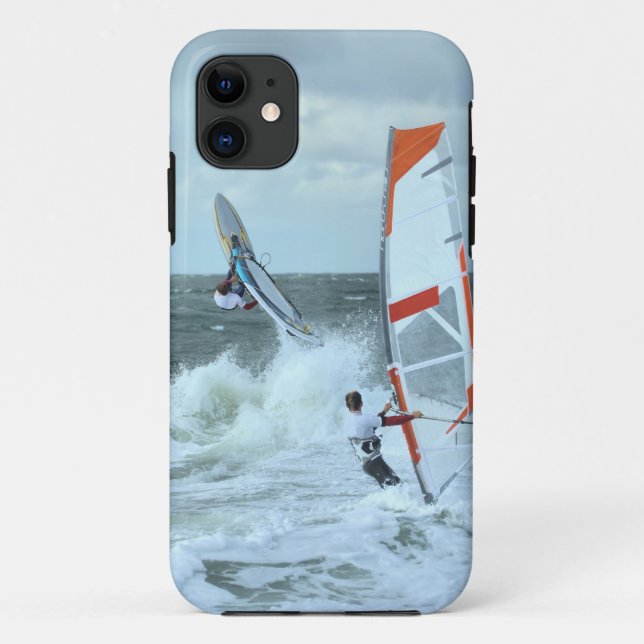 Funda De Case-Mate Para iPhone Windsurf el estilo libre (Reverso)