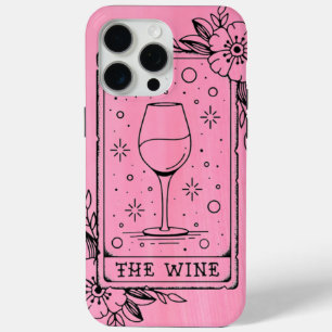 Funda Para iPhone 15 Pro Max Wine Tarot Card