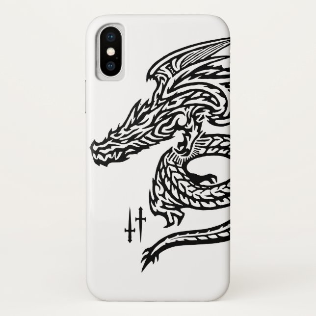 Funda De Case-Mate Para iPhone Wing Dragon (Reverso)