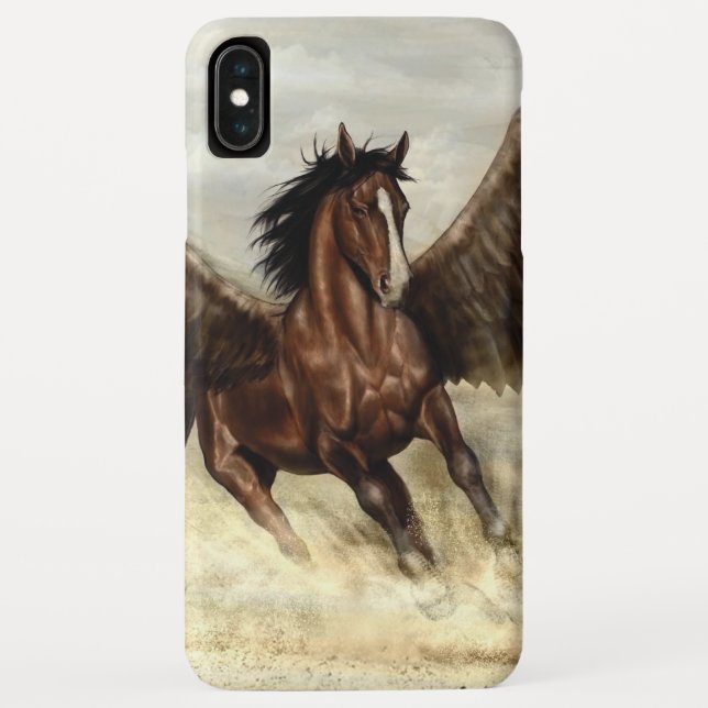 Funda De Case-Mate Para iPhone Winged Pegasus (Reverso)