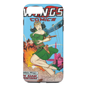 Funda Para iPhone 8 Plus/7 Plus Wings Comics Cover Art: Febrero de 1948