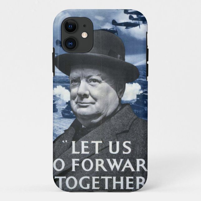 Funda De Case-Mate Para iPhone Winston Churchill (Reverso)