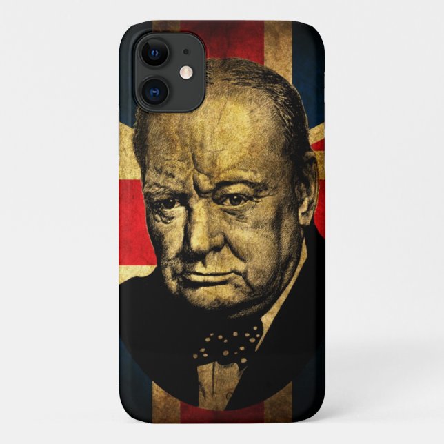 Funda De Case-Mate Para iPhone Winston Churchill (Reverso)