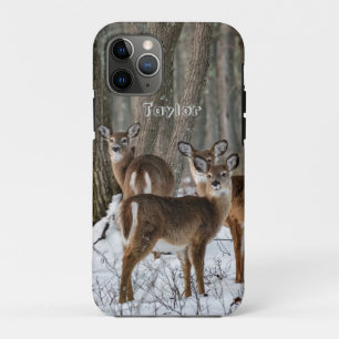 Funda Para iPhone 11 Pro Winter Deer
