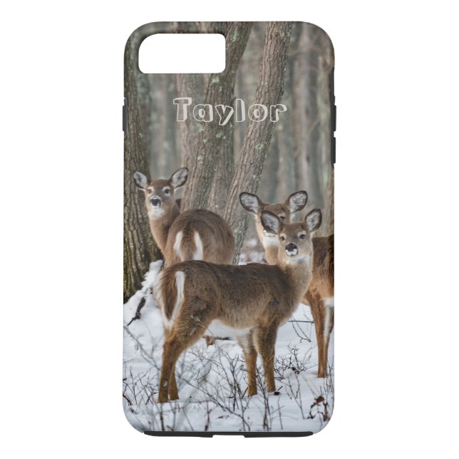 Funda De Case-Mate Para iPhone Winter Deer (Reverso)