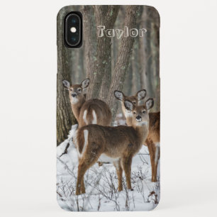 Funda Para iPhone XS Max Winter Deer
