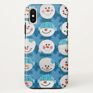 Funda Para iPhone X Winter Snowman