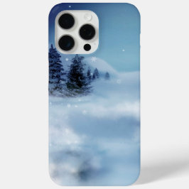 Funda Para iPhone 15 Pro Max Winter Wonderland de noche