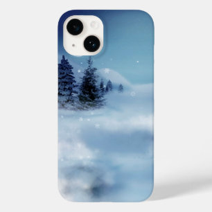 Funda Para iPhone 14 De Case-Mate Winter Wonderland de noche