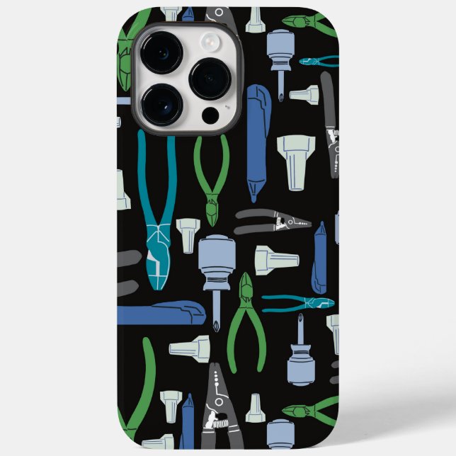 Funda De Case-Mate Para iPhone Wireman de regalo eléctrico (Reverso )