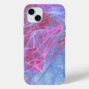 Funda Para iPhone 15 Mini Wispy Fairy - Encantador Resumen En Rosa Y Azul