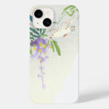 Wisteria Vintage Estilo Bird Asiático