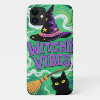 Funda Para iPhone 11 Witchy Vibes Halloween iPhone 11 Pro Funda