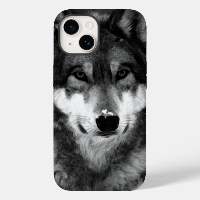 Funda De Case-Mate Para iPhone Wolf (Reverso )