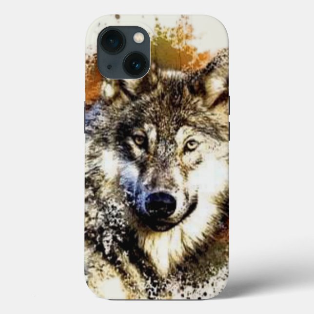 Funda De Case-Mate Para iPhone Wolf (Reverso )