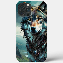 Funda Para iPhone 13 Pro Max Wolf King