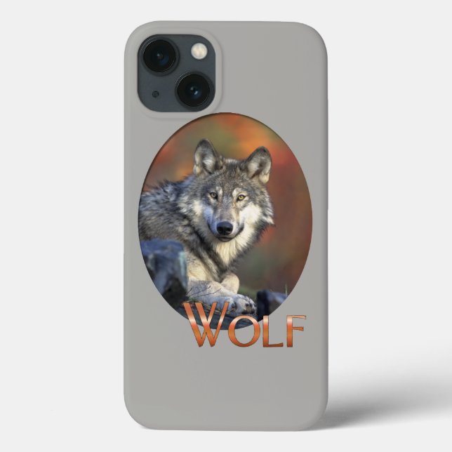 Funda De Case-Mate Para iPhone Wolf Lovers Art (Reverso)
