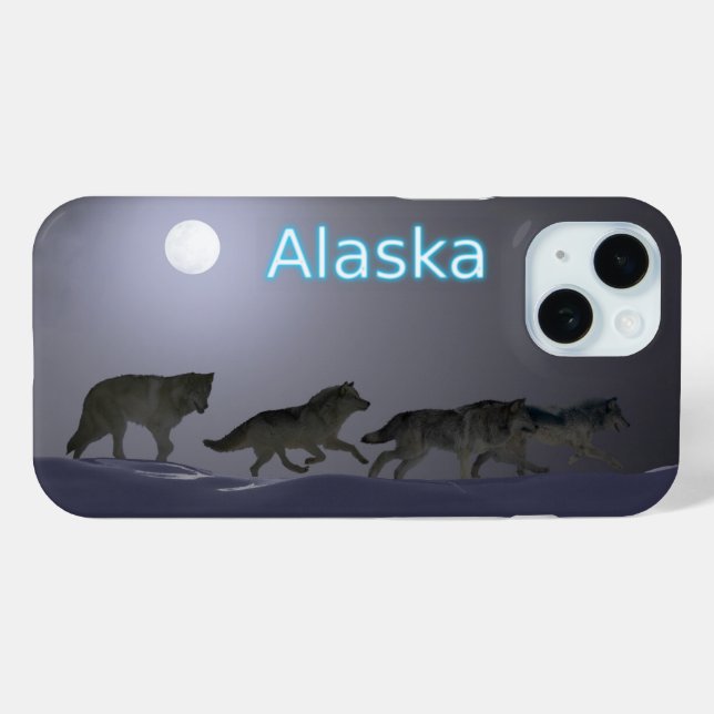 Funda De Case-Mate Para iPhone Wolf Pack - Alaska (Reverso (Horizontal) )