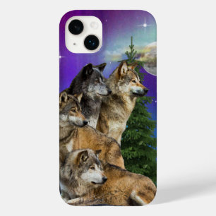 Funda Para iPhone 14 Plus De Case-Mate Wolf y Moon